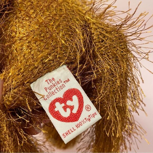 Vintage 2002 TY Punkies “Zig-Zag” the Monkey 9” Excellent Used Condition NWT - Picture 8 of 9